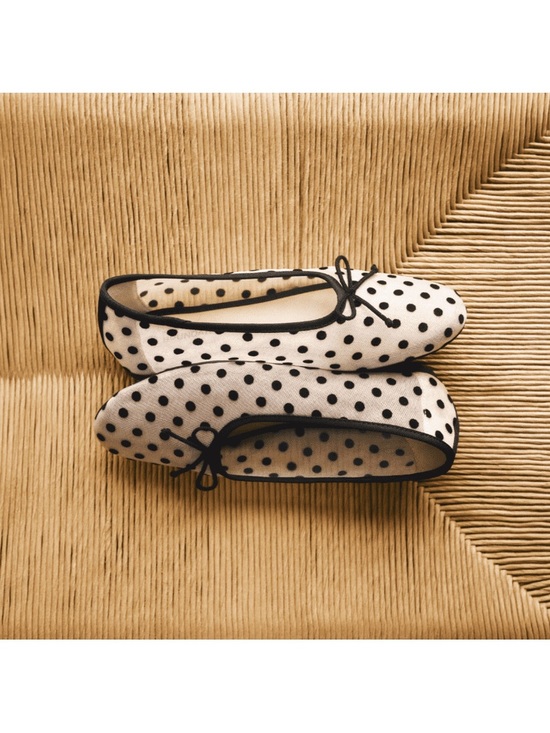 No Boundaries Shoes - polka dot ballet flats